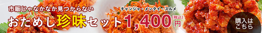 お試し珍味セット