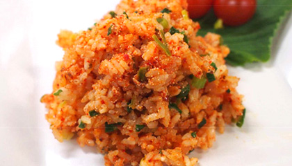 まかない明太子チャーハン