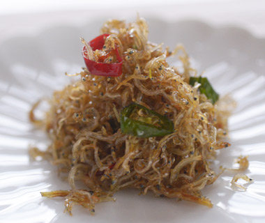 少し辛めの味付け