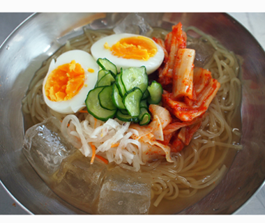冷麺用韓国食器（ステンレス）｜大阪鶴橋の名店・手作りキムチの豊田商店